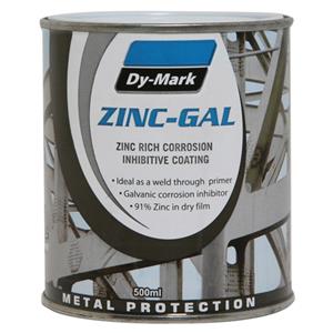 Dy-Mark 500ml Zinc-Gal Metal Protection Paint