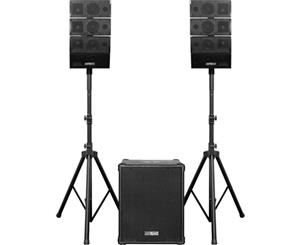 Earthquake DJ Quake 2.1ch Speaker System V2 - 12" Sub & Line Arrays