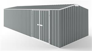 EasyShed D7530 Tall Truss Roof Garden Shed - Armour Grey