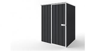 EasyShed S1515 Tall Flat Roof Garden Shed - Monument