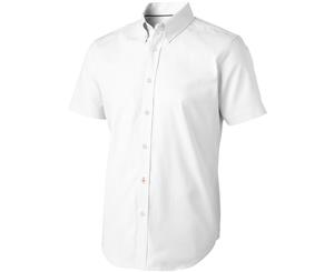 Elevate Manitoba Short Sleeve Shirt (White) - PF1833