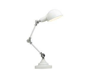 Elton Adjustable Table Lamp - White