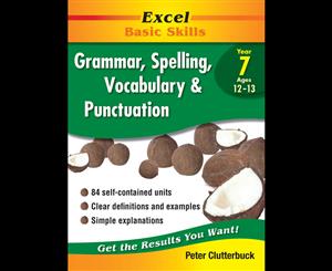 Excel Grammar Spelling Vocabulary & Punctuation  Year 7