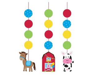 Farm Animals Party Hanging Cutouts