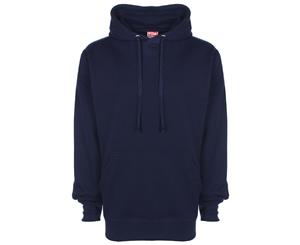 Fdm Unisex Plain Original Hooded Sweatshirt / Hoodie (300 Gsm) (Navy Blue) - BC2024