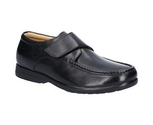 Fleet & Foster Mens Fred Moccasins (Black) - FS6097