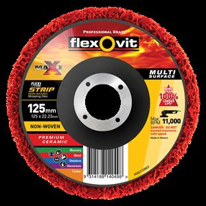 Flexovit 125mm Flexistrip Maxx Disc