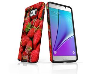 For Samsung Galaxy Note 5 Case Shielding Back Cover Strawberries