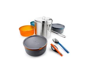 GSI Glacier Ss Dualist Cookware Silver