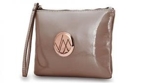 Gia Genuine Leather Travel Pouch - Nutmeg