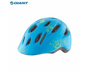 Giant Holler Kids Helmet - Matt Blue