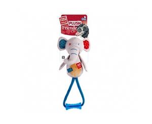 Gigwi Plush Elephant Squeaker with Johny Stick