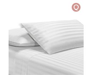 Giselle Bedding QUEEN 1000TC Egyptian Cotton Satin Sheet Set Fitted Pillowcase