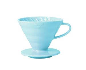 Hario V60 Ceramic Coloured Drippers - Light Blue