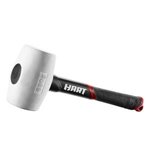 Hart 680g (240oz) White Rubber Mallet