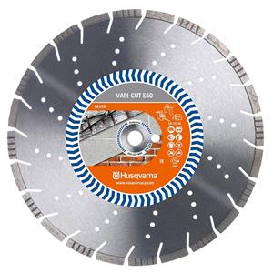 Husqvarna 400mm Segmented Diamond Blade for General Purpose Cutting - VARI-CUT S50