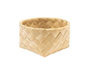 IconChef Wood Chip Round Basket Small 24x12cm