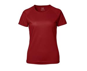 Id Womens/Ladies Game Active Short Sleeve Fitted T-Shirt (Red) - ID272