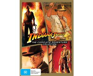 Indiana Jones The Complete Collection DVD Region 4