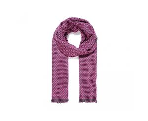 Intrigue Womens/Ladies Reversible Knitted Scarf (Pink) - JW337