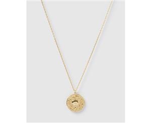 Izoa Star Sign Necklace Cancer Gold