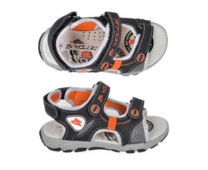 Joel 8 Mile Kids Boys Adjustable Sandal Touch Fastening Spendless - Black