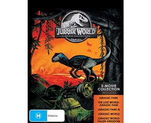 Jurassic World 5 Movie Collection Box Set Blu-ray Region B