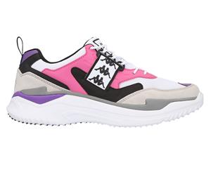 Kappa Men's Banda Masper Sneakers Shoes - White/Fuschia Lite