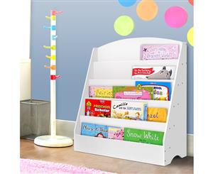 Keezi 5 Tiers Kids Bookshelf Magazine Rack Shelf Organiser Bookcase Display