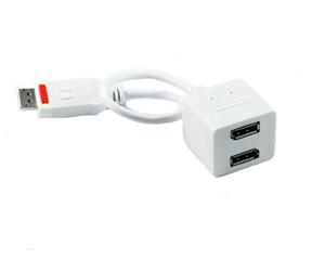 Konix 30CM Displayport M to 2 x DP F Cable