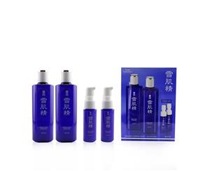 Kose Medicated Sekkisei Lotion Duo Set 2x Medicated Sekkisei 360ml + 2x Sekkisei Emulsion 20ml 4pcs