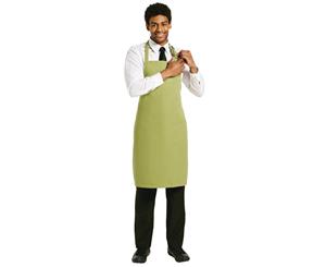 Le Chef Polycotton Bib Apron Lime