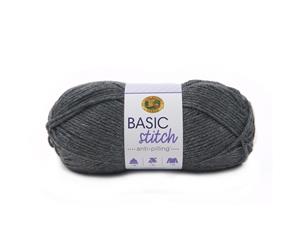 Lion Brand Yarn - Basic Stitch Anti-Pilling - Charcoal Heather 100g