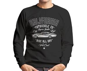 London Banter California Motorcycle Co Men's Sweatshirt - Black