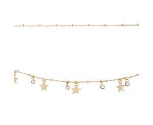 Lovisa Gold Star Diamante Choker