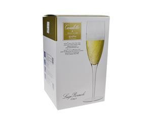 Luigi Bormioli Set 4 Canaletto Champagne Glasses 195ml