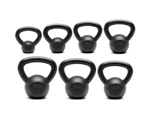 METEOR Cast Iron Kettlebell Powder Coating Cross Weight Lifting Dumbbell Gym