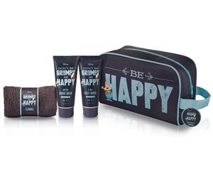 Mad Beauty Disney Don't Be Grumpy Be Happy Wash Bag 4-Piece Set