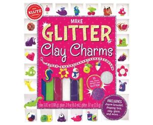 Make Glitter Clay Charms