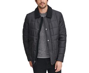 Marc New York by Andrew Marc Mens Brixton Winte Quilted Car Coat