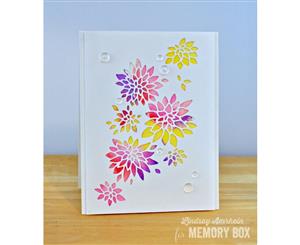 Memory Box Die Chrysanthemum Collage 99424