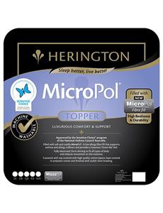 Micropol Low Allergy Topper Queen