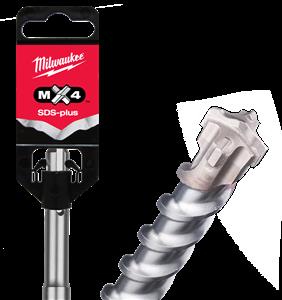 Milwaukee 18 x 450mm SDS+ TCT Hammer Drill Bit 4-Cutter MX4 4932356503