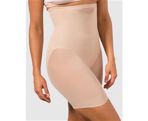 Miraclesuit Shapewear Sheer Shaping X-Firm Hi Waist Long Leg - Nude