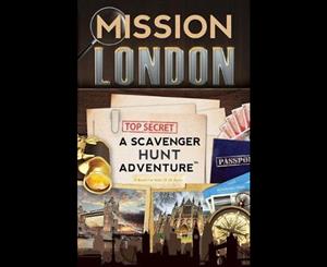 Mission London  A Scavenger Hunt Adventure (Travel Book For Kids)