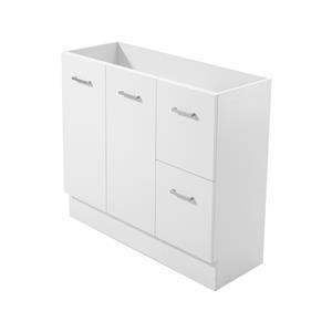 Mondella 1200mm White Cadenza Bathroom Vanity - Cabinet Only