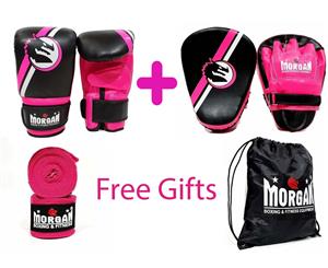 Morgan Bag Mit Boxing Value Pack - Pink Women's Starter Kit + Free Gifts