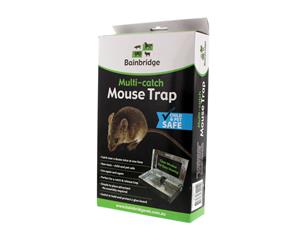 Multi Catch Mouse Trap Bainbridge Humane Capture Reliable Release System