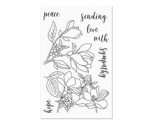 My Favorite Things - Clear Stamps 4in x 6in - Floral Focus