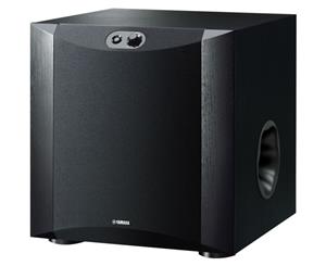 NSSW300B YAMAHA 10" 250W Active Subwoofer Twisted Flare - Advanced Yst NSSW300B Twisted Flare Port 10" 250W ACTIVE SUBWOOFER